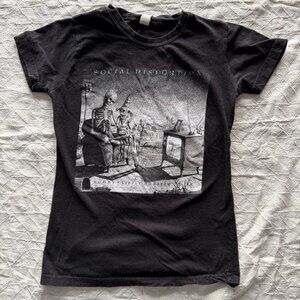 Social Distortion "Mommy's Little Monster" Band Tee - Black - Size Small